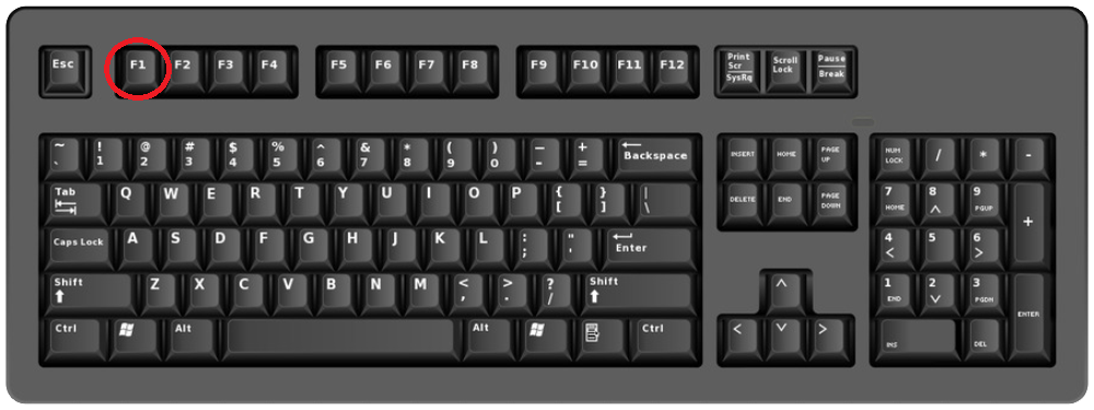 Tecla F1 - Excluir Item da Lista Tecla F1 - Excluir Item da Lista