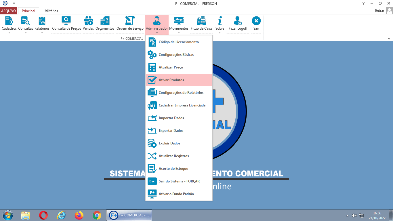 Ativando Produtos e Corrigindo Cadastros Ativando Produtos e Corrigindo Cadastros