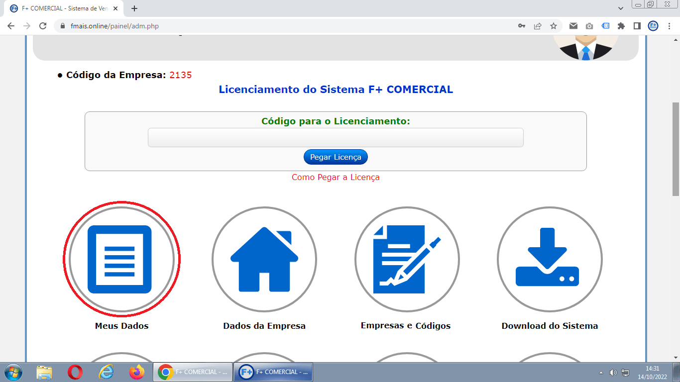 Licenciando o Sistema Licenciando o Sistema