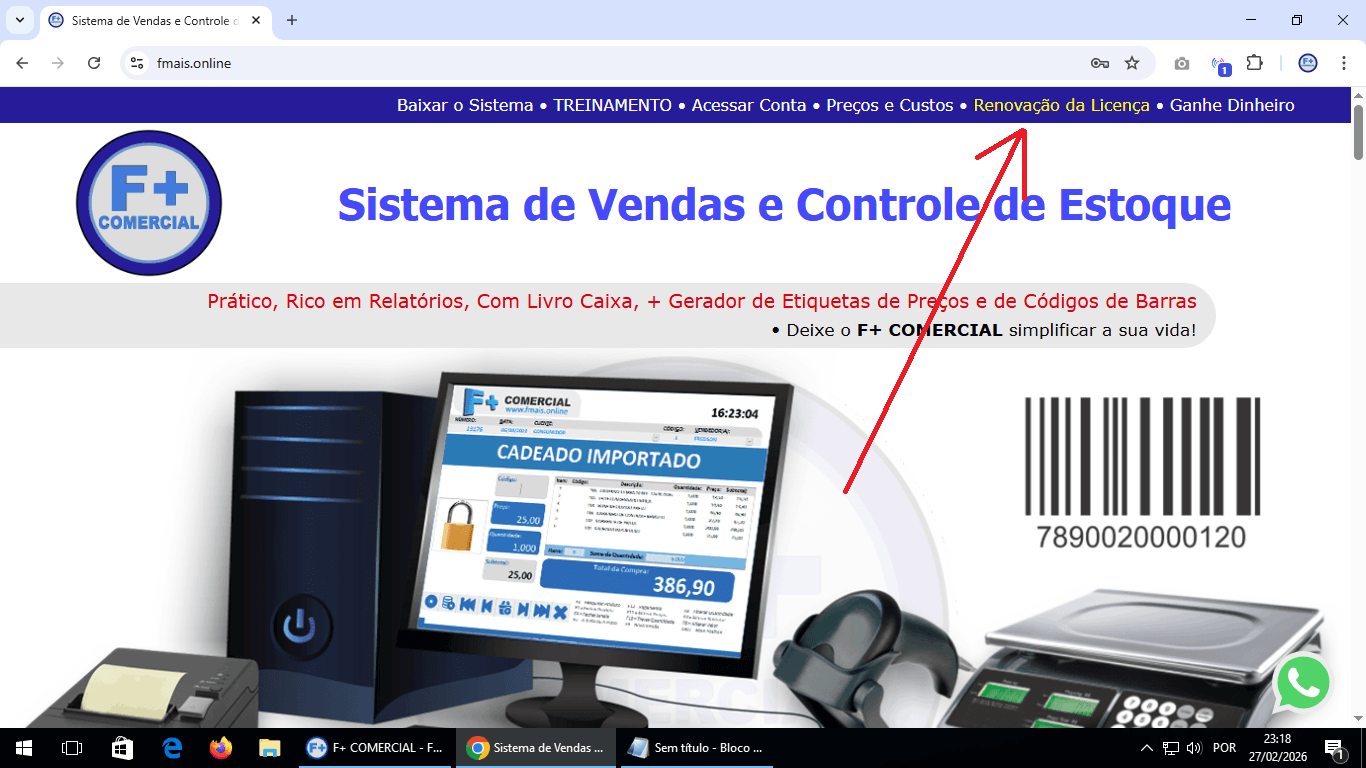 Licenciando o Sistema Licenciando o Sistema