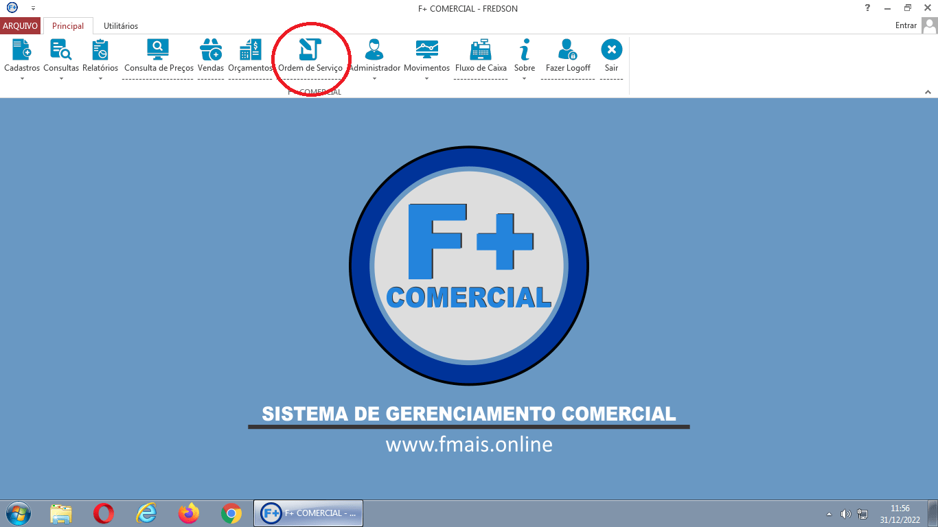 Criando Ordem de Serviço Criando Ordem de Serviço