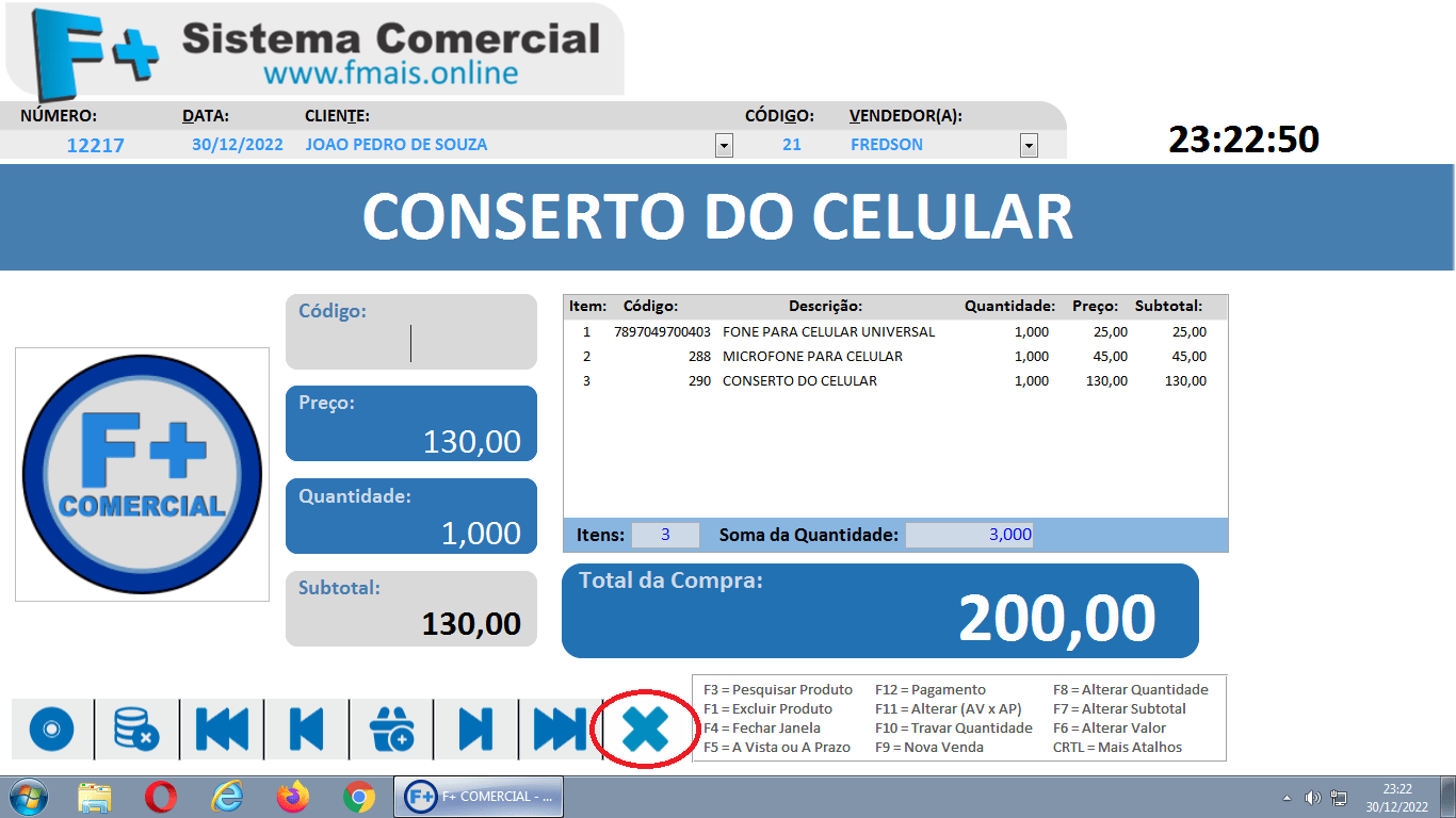 Criando Ordem de Serviço Criando Ordem de Serviço