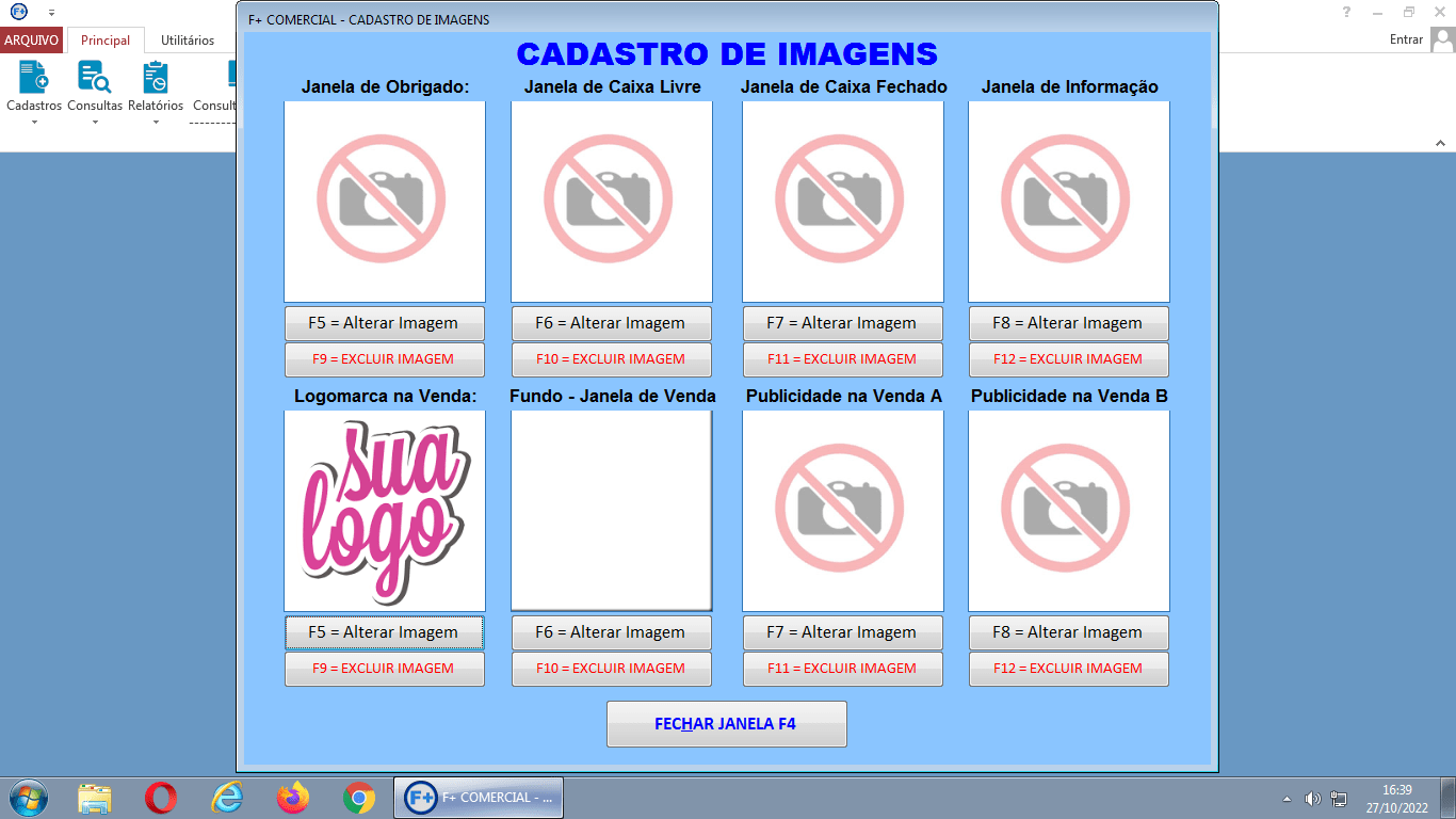 Logomarca na Janela de Vendas Logomarca na Janela de Vendas