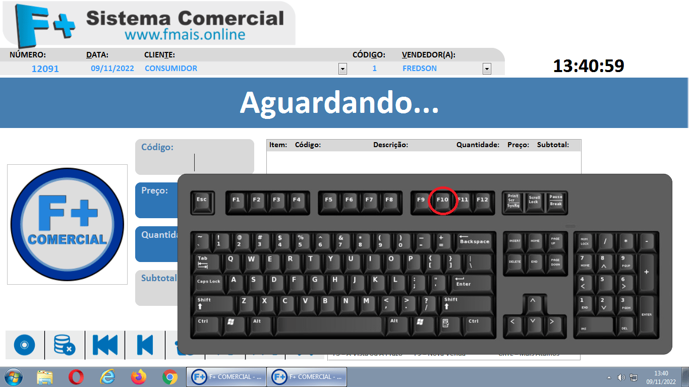 Vendas com Balança Vendas com Balança